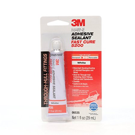 Picture of 3M 3004.8049 1 oz Marine Adhesive & Sealant 5200 Fast Cure&#44; White
