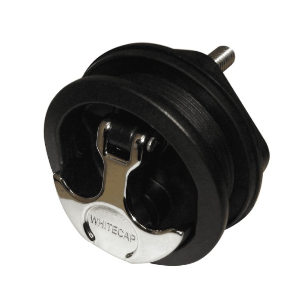 Whitecap T-Handle Non-Locking Latch in Black | Camping World