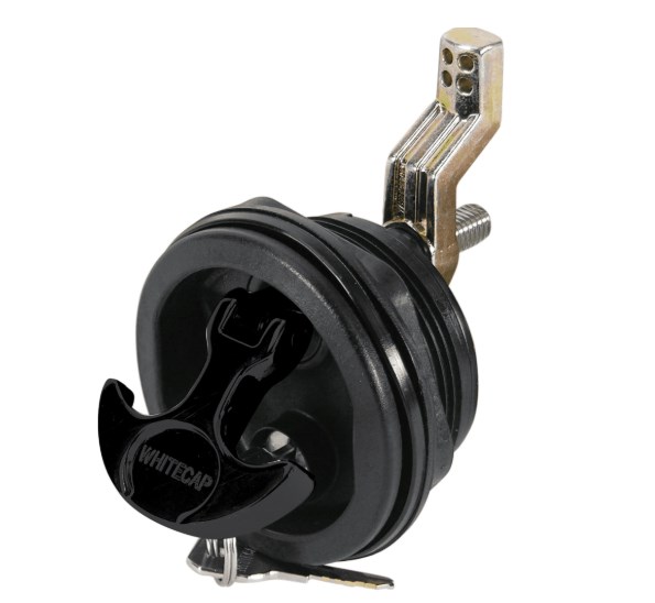 3007.028 Black Nylon T Handle Locking with Cam