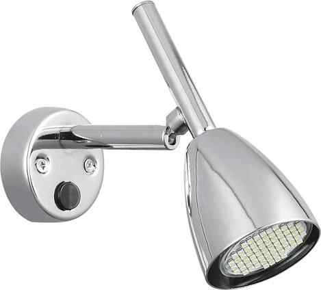 Picture of Mings Mark 0403.4008 3.12W Stylish Camping 12V LED Reading Light Fixture, Chrome