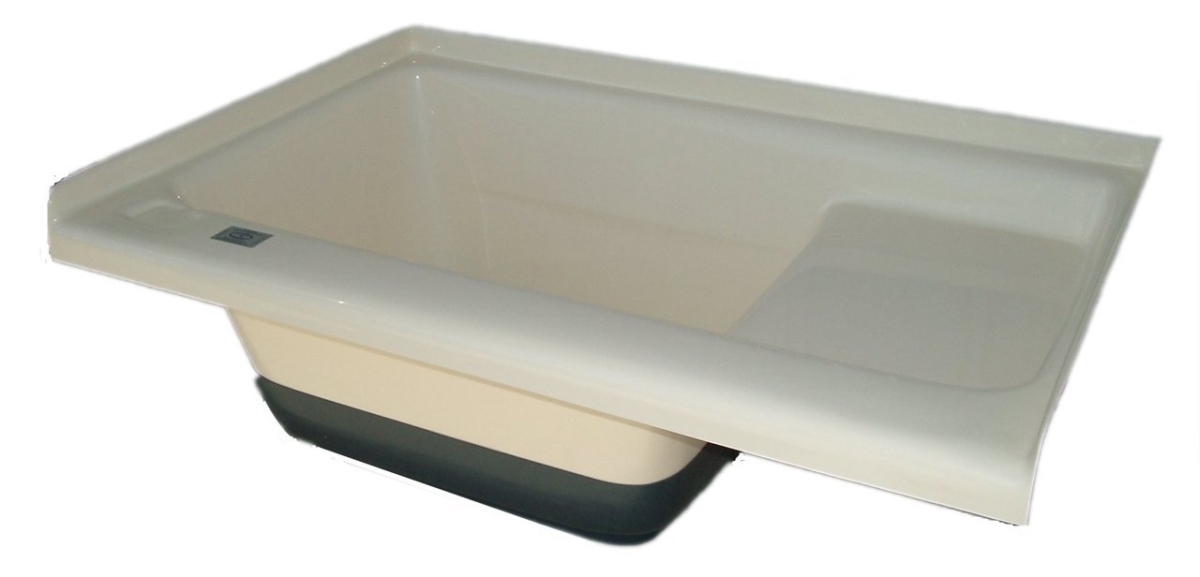 Icon Technologies Tub, TU500 LH-CW, Assembly in White | ABS Plastic | Camping World
