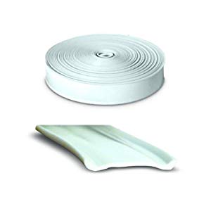 0.75 in. x 50 ft. Insert Trim Narrow, White
