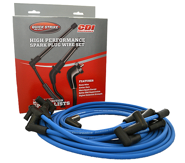 CD631.0008 Quick Strike Pro Series Spark Plug Wire Set