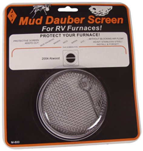Picture of Attwood 0706.1114 JCJ Mud Dauber Screens for RV Furnace & Fan Unit Outside Fittings - M800-2004 Models