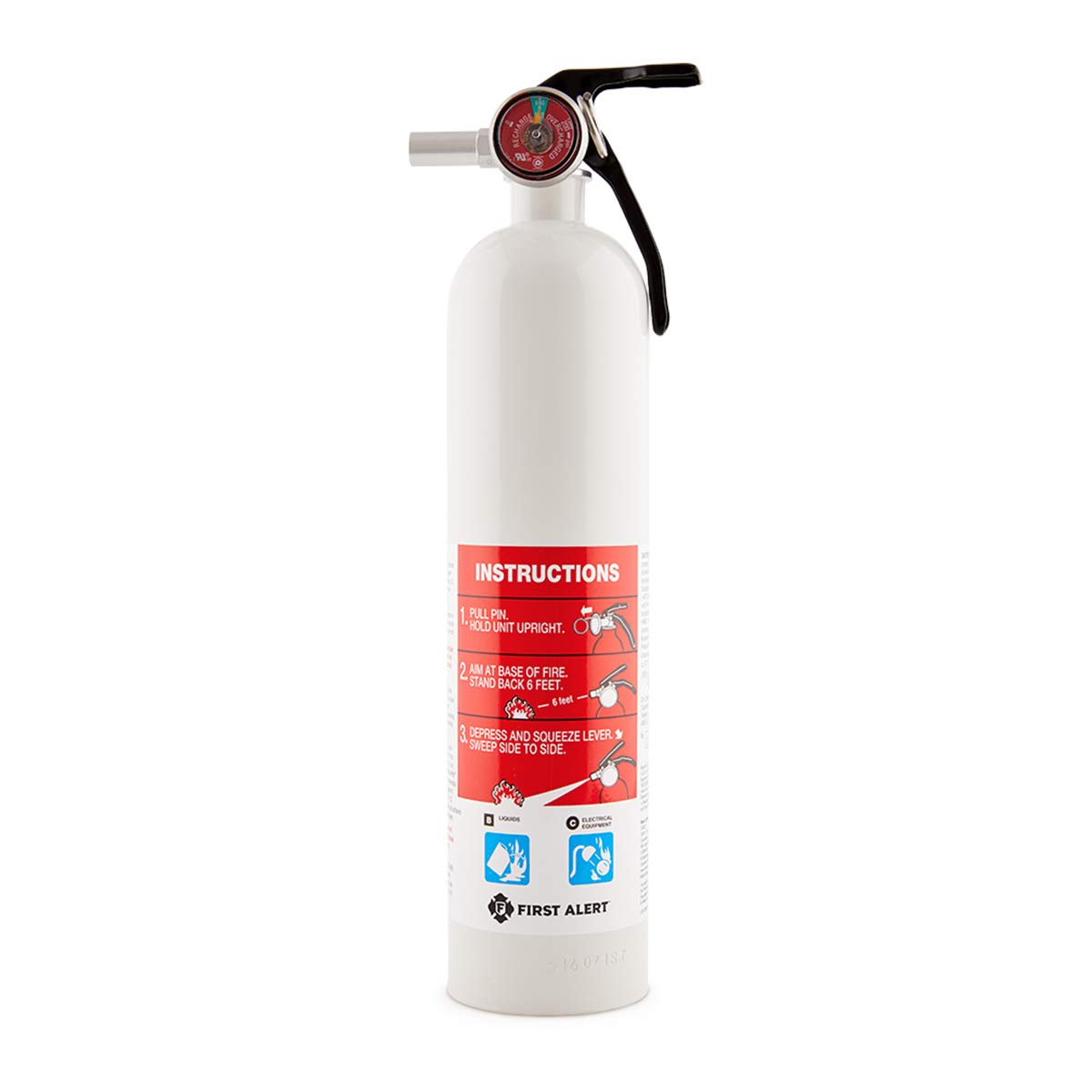 Picture of Fire Extinguisher 3002.6011 5-B-C PWC White Sodium Bicarbonate Injection