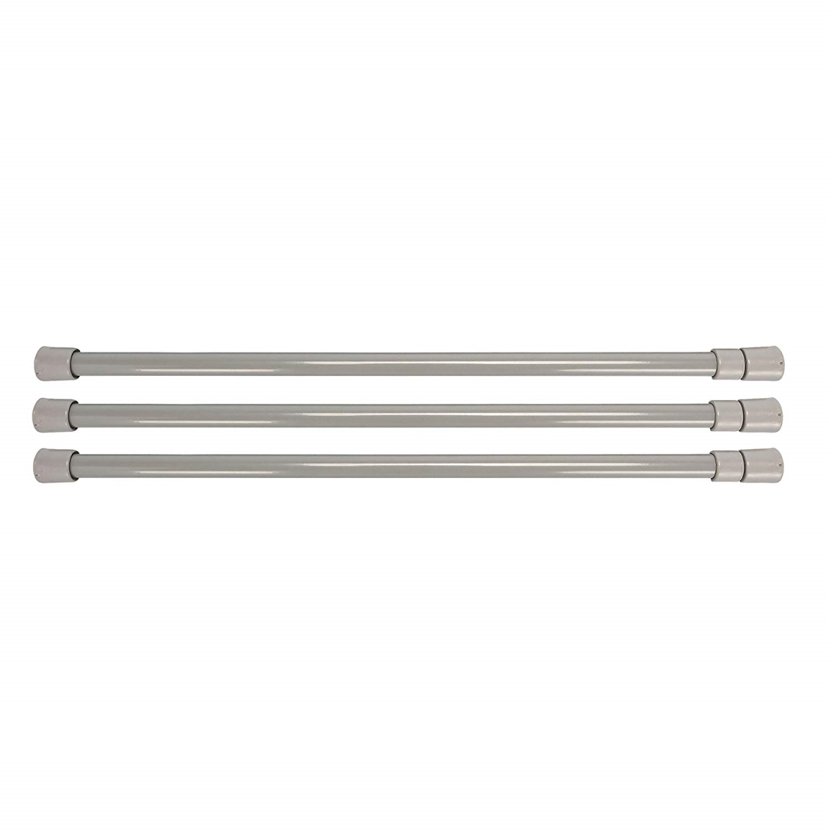 Picture of Camco 1304.4055 16 to 28 in. 44055 Refrigerator Bars, Gray - Pack of 3