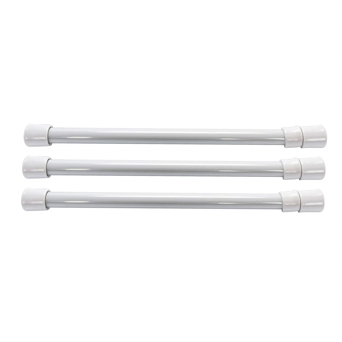 Picture of Camco 1304.4065 10 to 17 in. 44065 Cupboard Bars&#44; Gray - Pack of 3