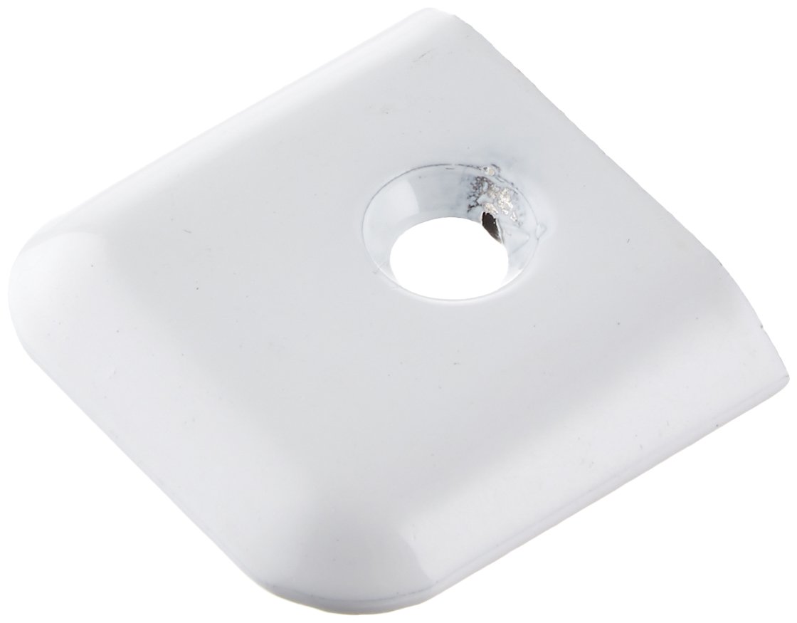Aluminum End Caps - White