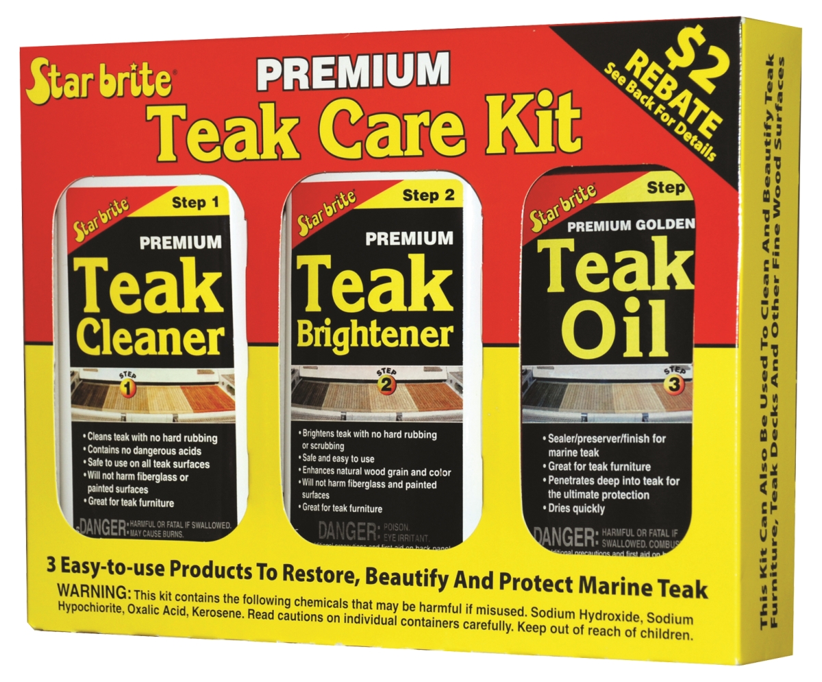 081216 3- Step Teak Care Kit
