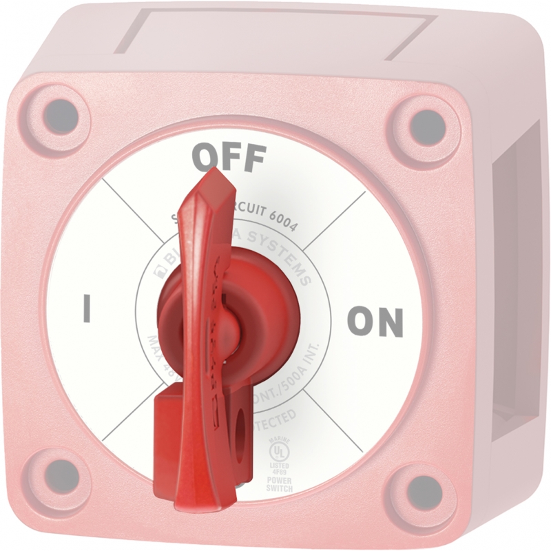 3003.8082 Replacement Battery Switch M-Key Lock, Red