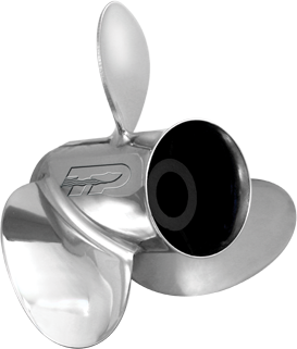 Turning Point Propellers 14.3" x 23" Express Mach4 EX-1423-4, 4-Blade, RH, Stainless Steel Propeller | by West Marine