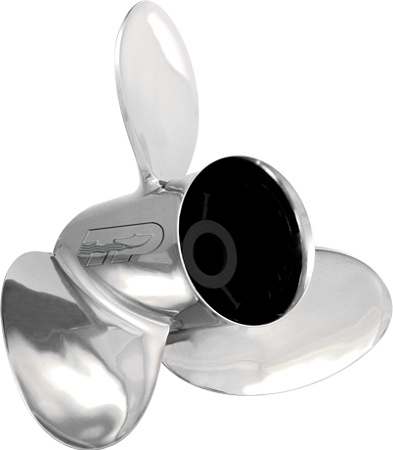 Turning Point Propellers 15" x 15" Express Mach3 EX-1515, 3-Blade, RH, Stainless Steel Propeller | by West Marine