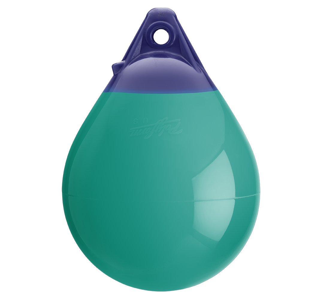 Picture of Polyform 3006.4675 8 x 25.1 in. A-0 Teal Buoy