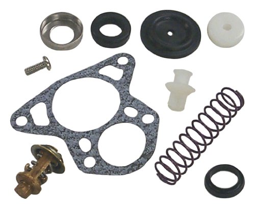 18-3674 Marine Thermostat Kit V6 CrossfloW Replaces Johnson & Evinrude Outboard