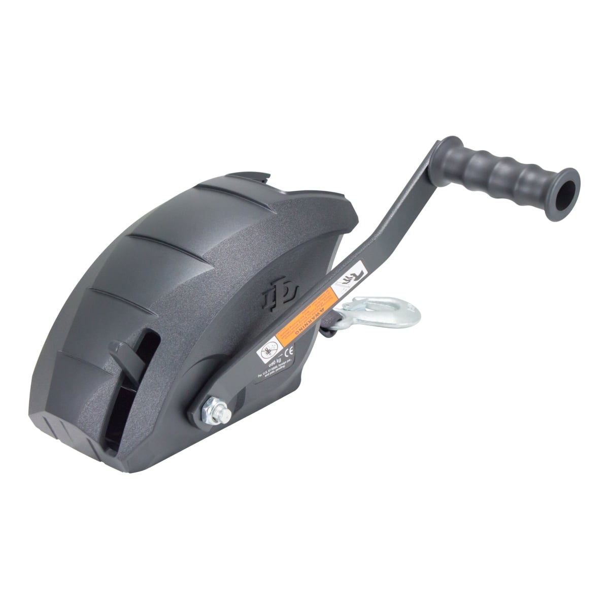 9.5 in. 1500 lbs Trailer Winch with Strap 17027 Handle
