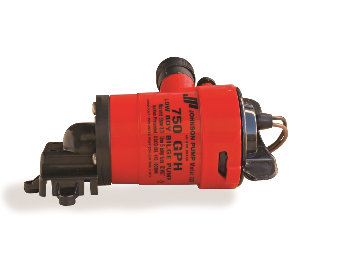 Johnson Pump Bilge Pump, Submersible; 750 Gallon Per Hour | Camping World