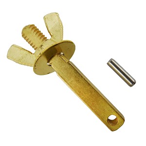 3004.4757 Hinged Cover Bolt with Pin, Nut & Washer - 1 in. & 1.25 in. Pipe Size