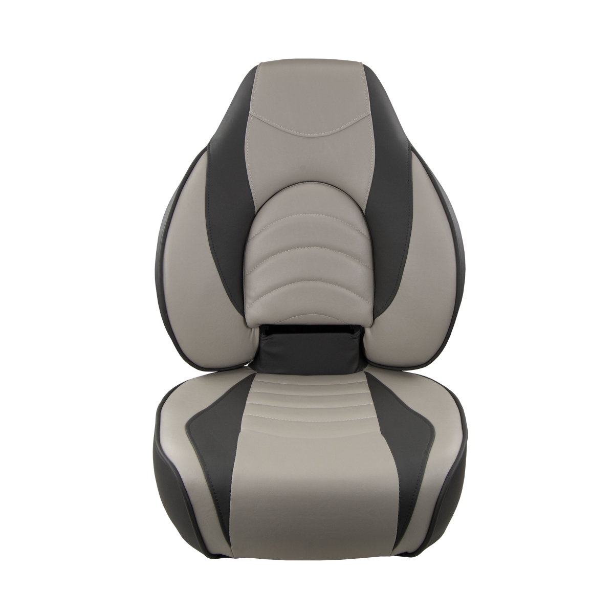 Deluxe Fish Pro High Back Seat - Charcoal & Grey