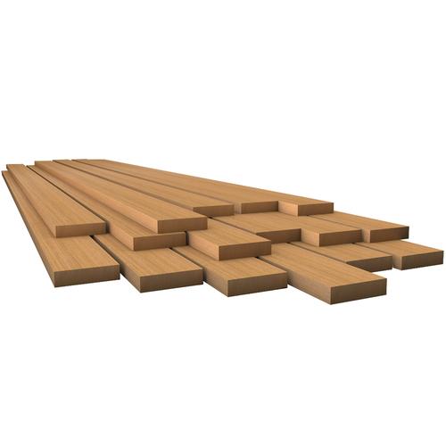 Whitecap Teak Lumber, 1 3/4" x 1/2" x 36" | For Boats | by West Marine
