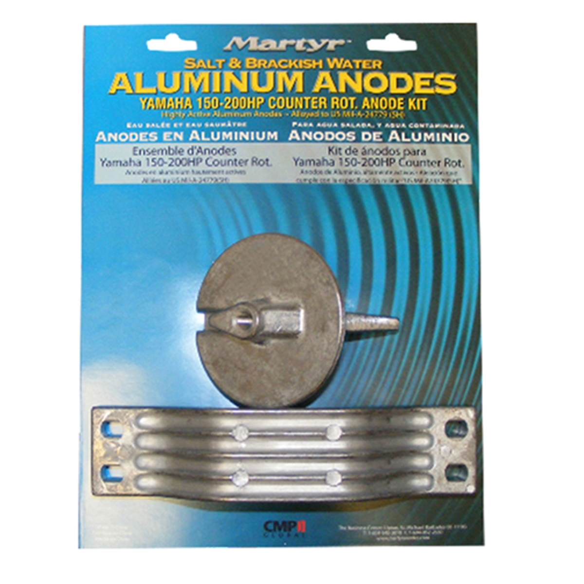 Martyr  CMY150KITA Aluminum Anode Kit for Yamaha Outboard