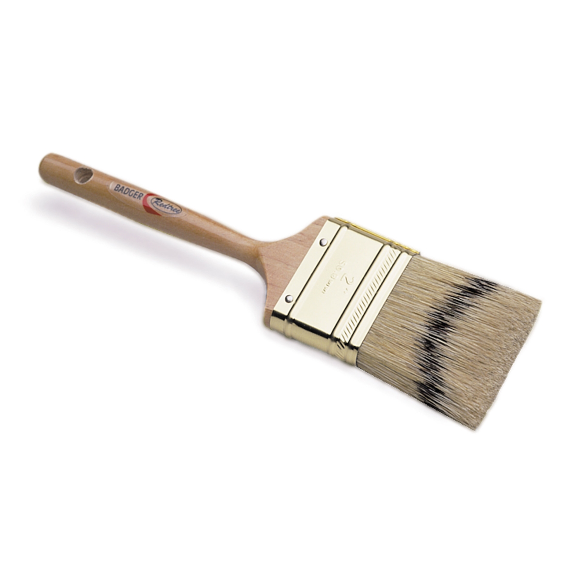 10011 Badger Fine Finish Natural Bristle Paint Brush - 1 in.