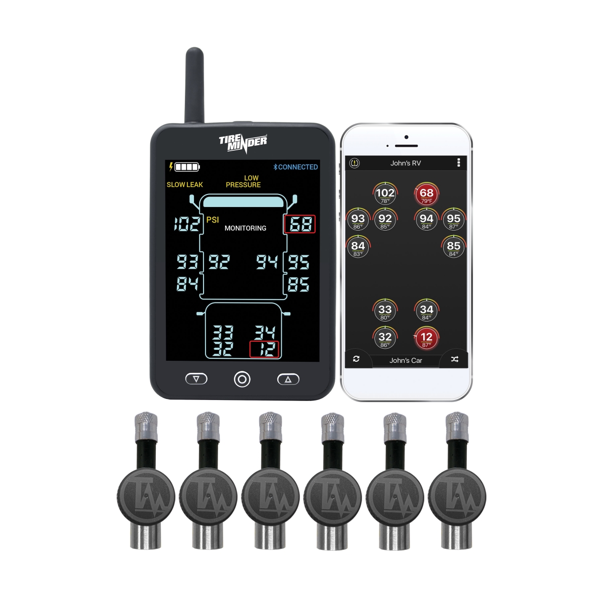 TM22158 Tire Monitor A1As with 6 Flow Thru