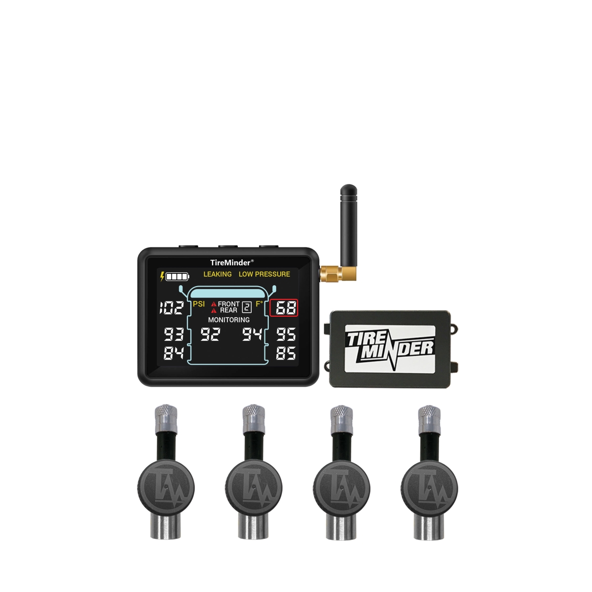 TireMinder i10 TPMS with 4 Flow-Through Transmitters for RVs, Motorhomes, 5th Wheels, Coaches, and Trailers | Camping World