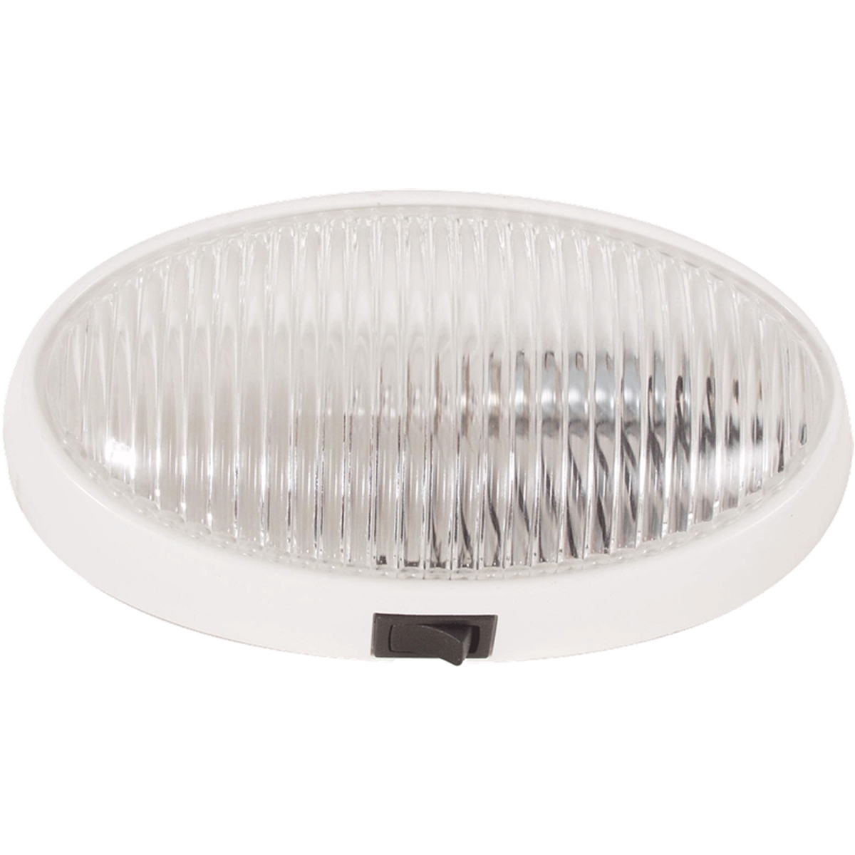 Optronics Clear Utility Light with Switch, White Housing | Camping World