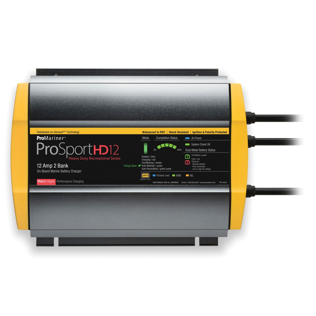 Promariner  44012 ProSportHD Series Battery Charger - 12 Amp