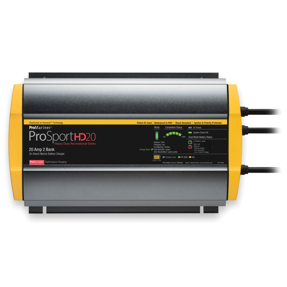 Promariner  44020 ProSportHD Series Battery Charger - 20 Amp