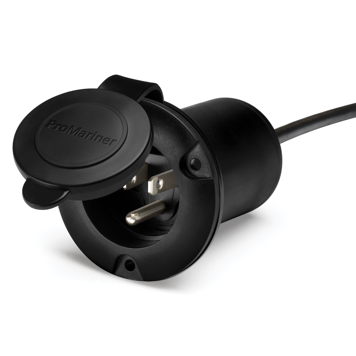 Promariner 3006.1115 51300 Universal AC Plug Holder - Black