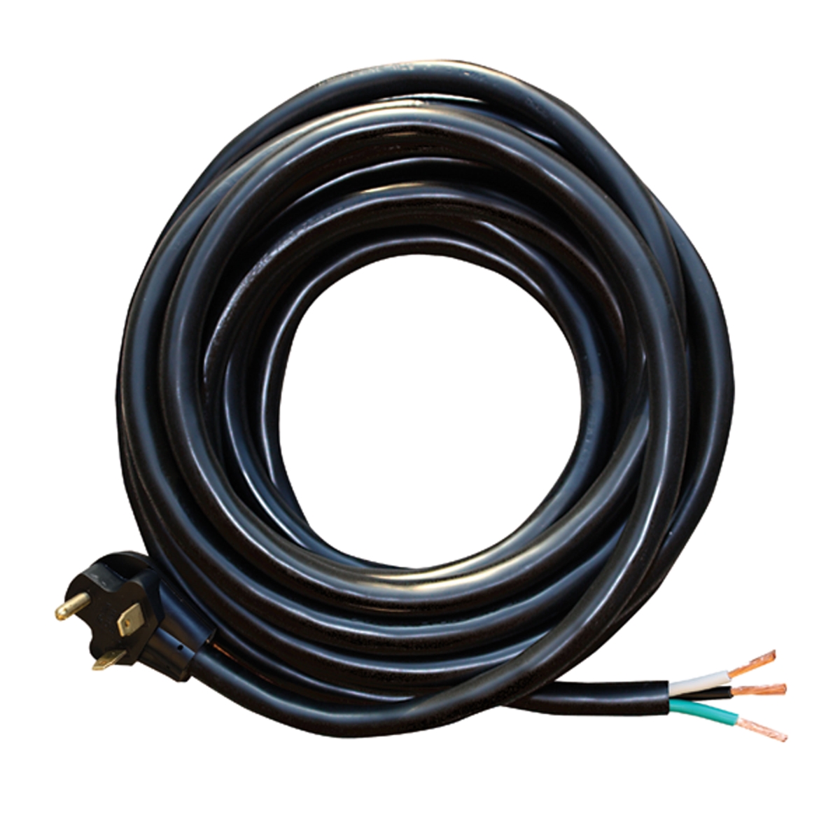 35 ft. 30A 10-3 Gauge Right Angle Power Supply Cord
