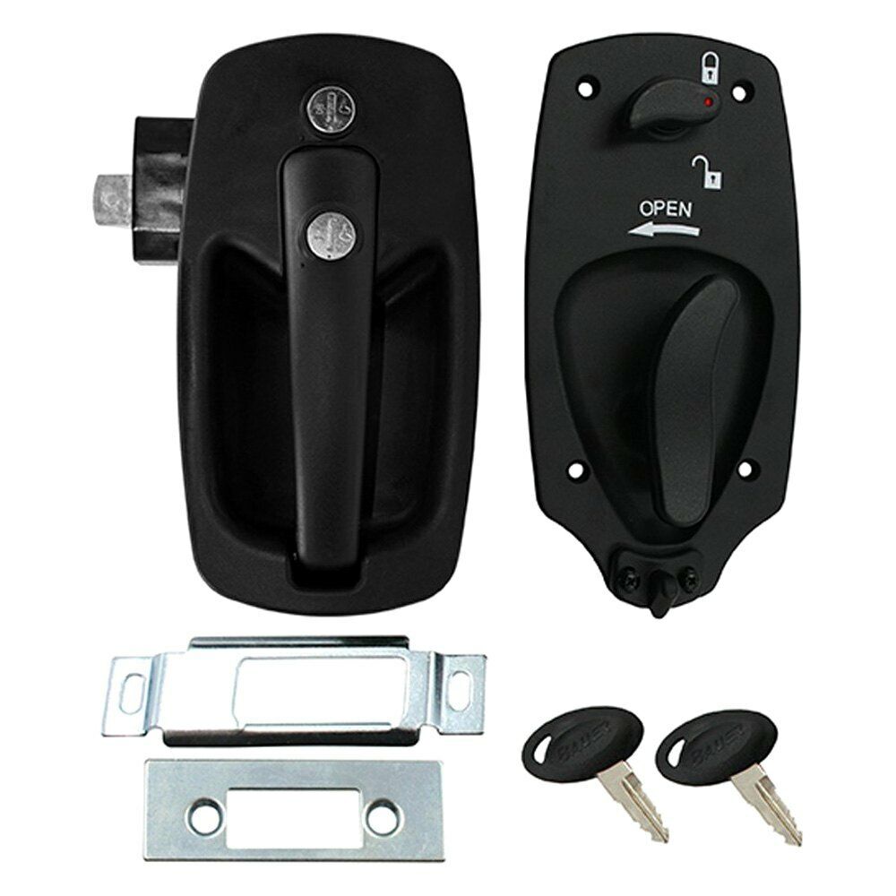 AP Products  Euro Entry Door Lock with Deadbolt, Black