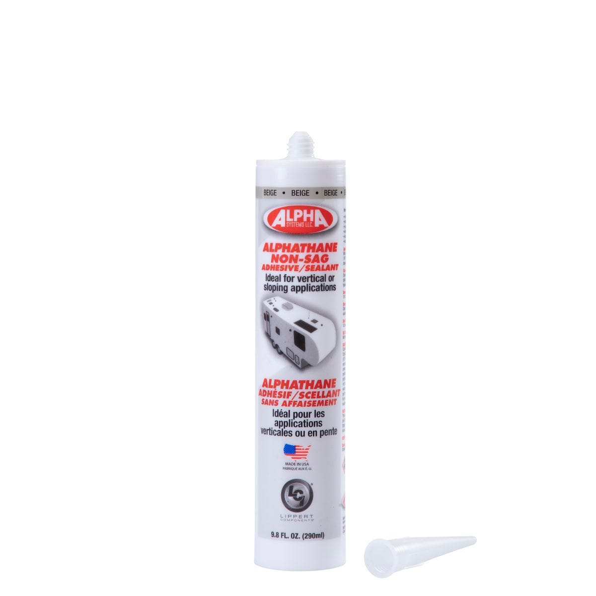 Picture of Alpha Systems 1259.1772 11 oz Non-Sag MS Polymer Sealant&#44; Beige