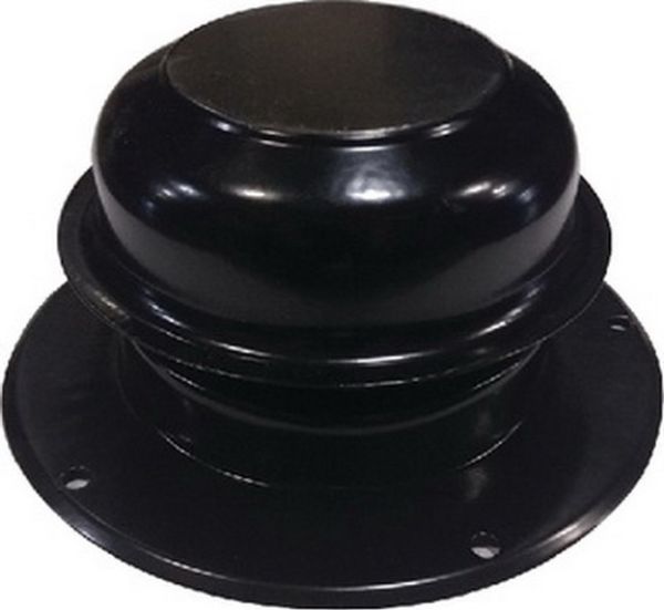 1503.1054 Metal Plumbing Vent, Black