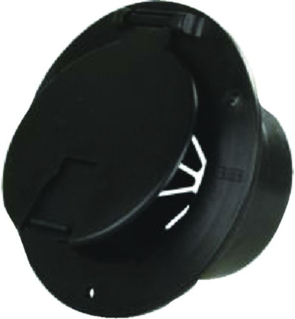 Round Cord Hatch, Black