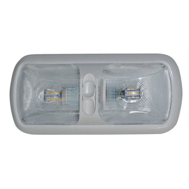 Valterra Diamond Double Euro-Style Interior Incandescent Dome Light | Camping World