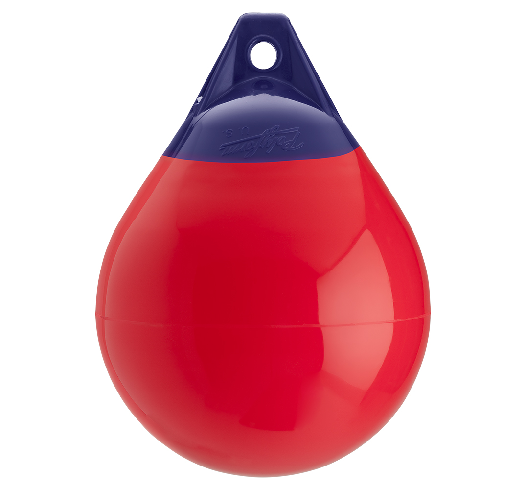 14.5 x 19.5 in. A Series Buoy, Red