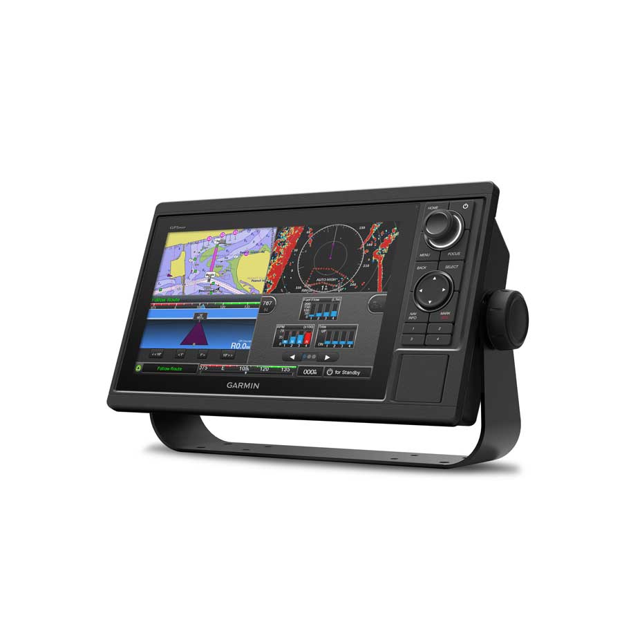 Picture of Garmin 3005.8249 10 in. GPSMAP 1022 GPS Chartplotter with Worldwide Basemap