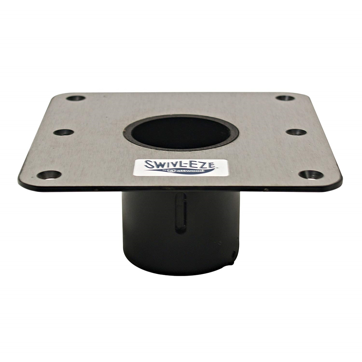 7 x 7 in. Stainless Steel Square Socket Base