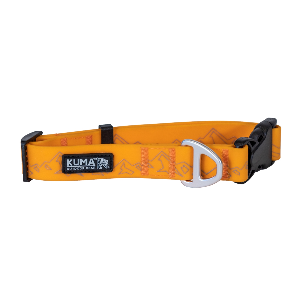 Picture of Kuma Outdoor Gear 9706.4101 14 in.-20 in. Soggy Dog Collar&#44; Orange - Medium