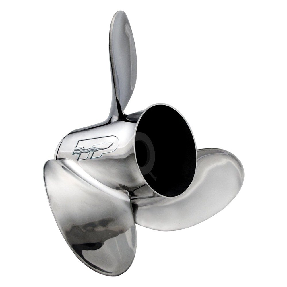 Turning Point Propellers 13 1/4" x 21" Express Mach3, 3-Blade, RH, Stainless Steel Propeller | by West Marine