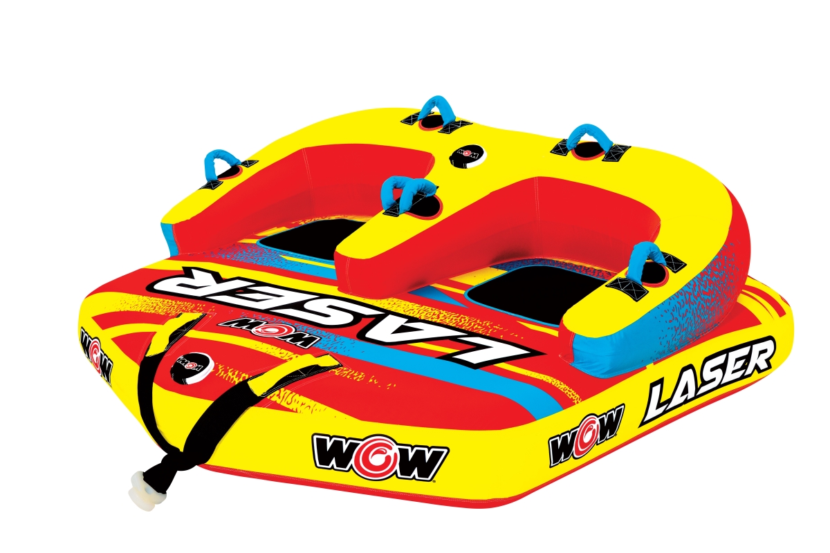 3005.8537 3 Person Watersports Laser Towable Tube for 23-WTO-4644 -  Wow