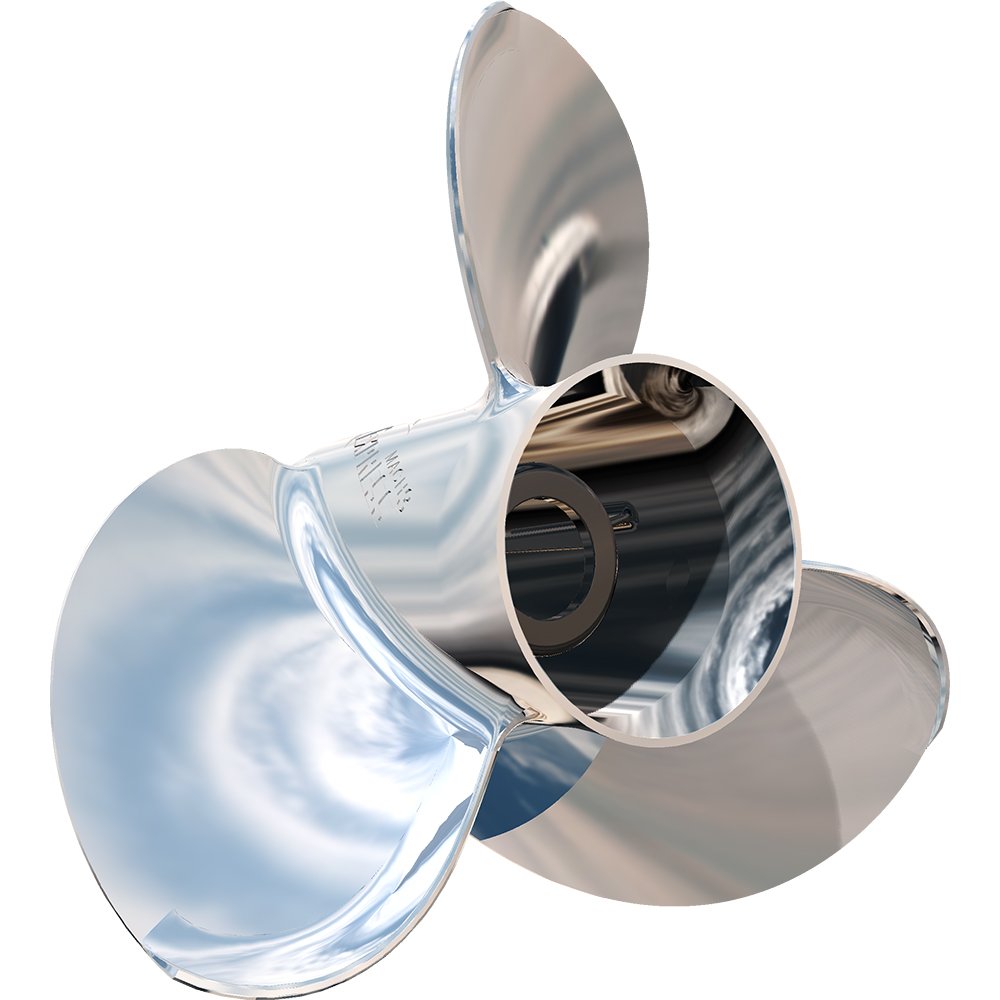 Turning Point Propellers 10 1/2" x 13" Express Mach3 E1-1013, 3-Blade, RH, Stainless Steel Propeller | by West Marine