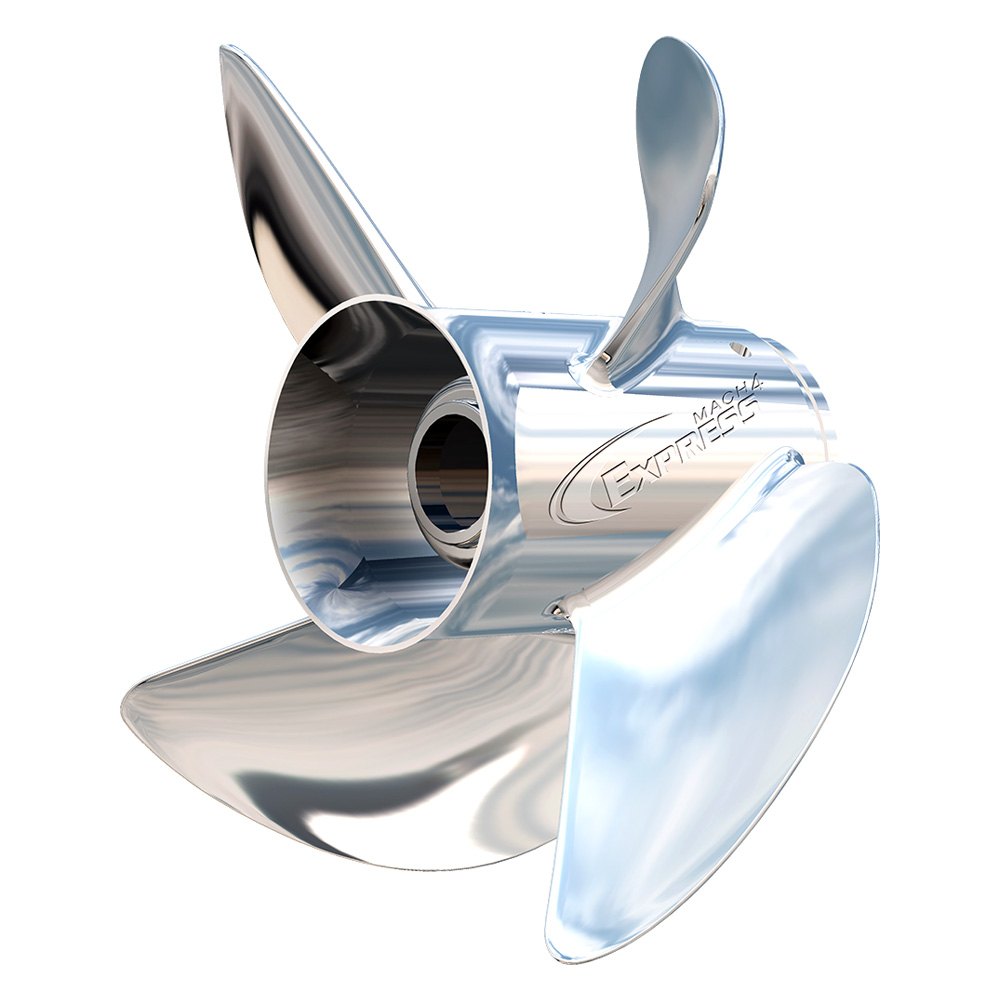 3004.9443 Express Stainless Steel Left Hand Propeller - 13 x 19 4 Blade