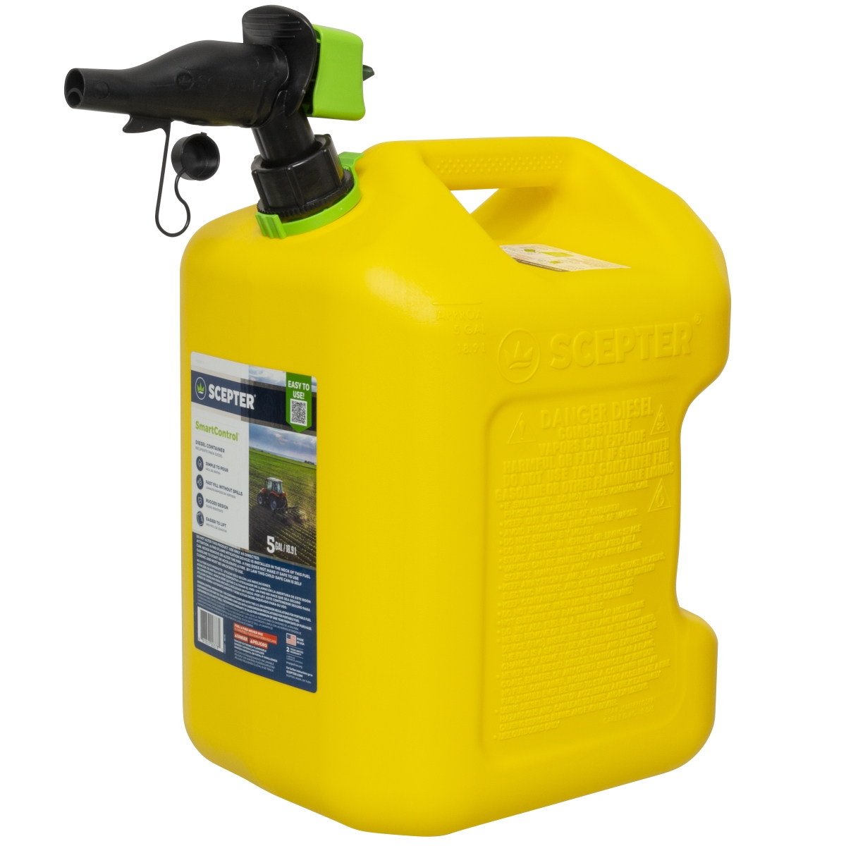 3004.1584 5 gal FSCD571 Smart Control Diesel Can with Rear Handle