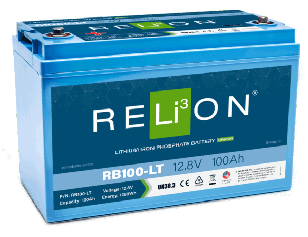 RELiON RB100 12V 100Ah Deep Cycle Lithium Battery, Group 31 | Camping World