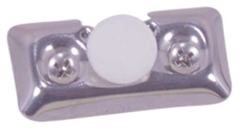 Stainless Steel Fender Lock - Silver - Compact Design - Durable Construction