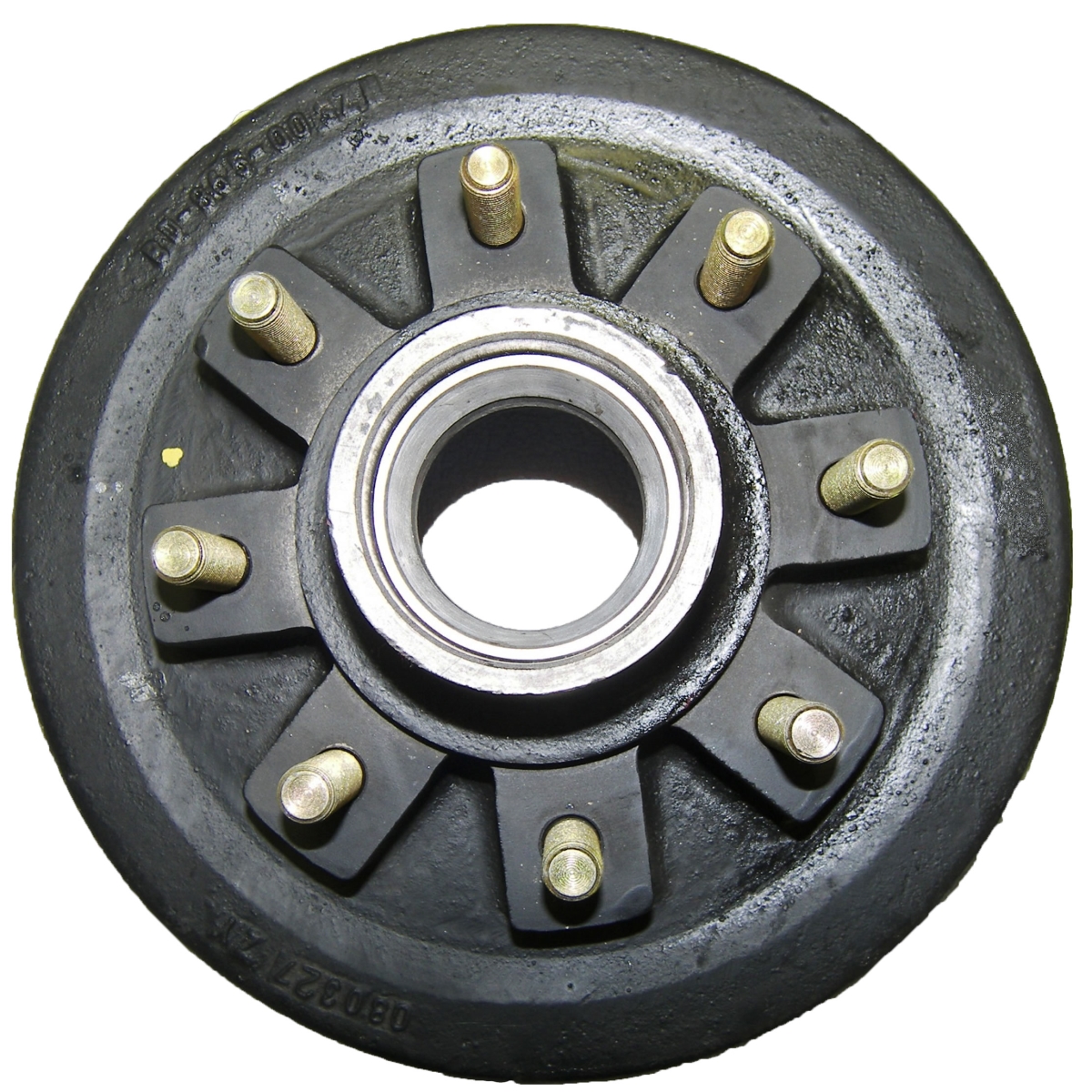 6000-7000 lbs Brake Drum & Hub - 8 x 6.5 x 0.562 in. Studs