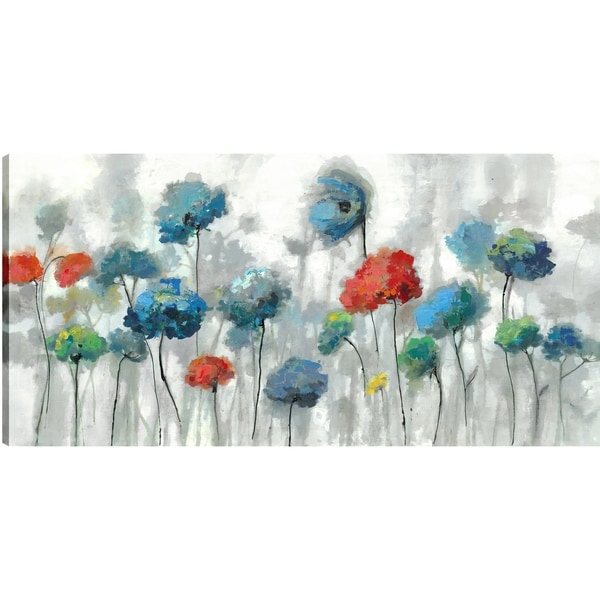 Picture of Art Maison Canada UNBANA208ONL The Flowers Floral Printed Canvas Wall Art